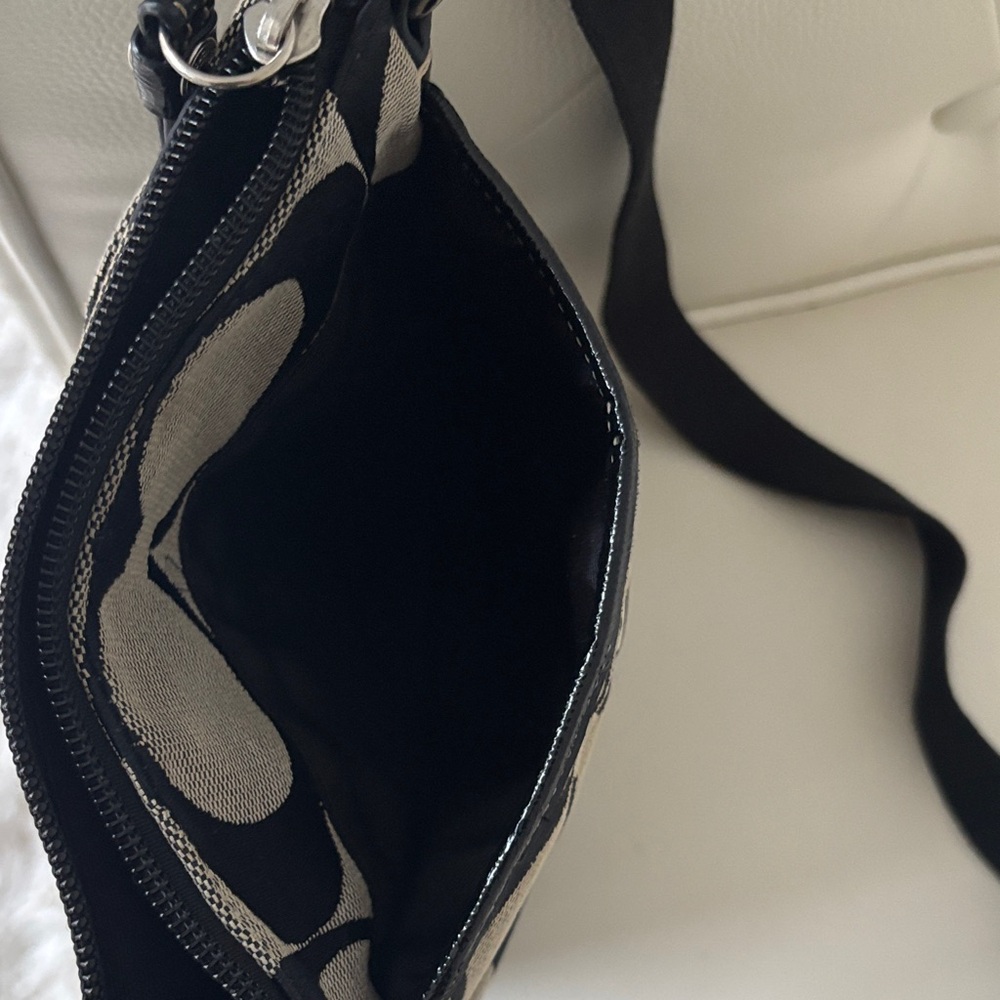Coach Monogram Crossbody Bag With Adjustable handles ( PREOWNED) - Picture 9 of 15